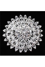 Women's Brooches & Pins With Rhinestone/Crystal/Diamond