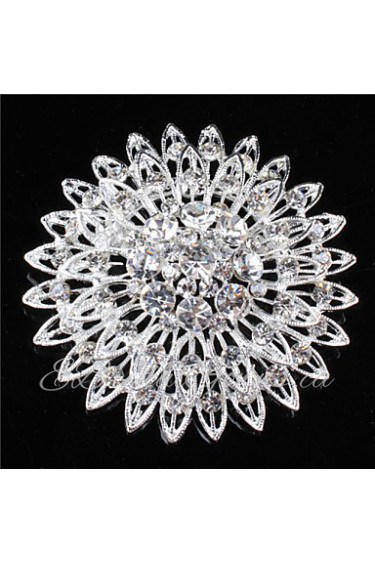 Women's Brooches & Pins With Rhinestone/Crystal/Diamond