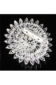 Women's Brooches & Pins With Rhinestone/Crystal/Diamond