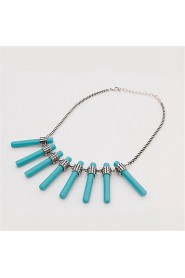 Women's Alloy Necklace Daily Acrylic61161082