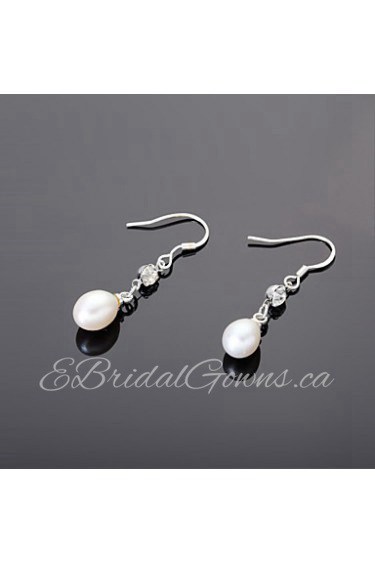 Drop Earrings Women's Alloy Earring Imitation Pearl/Rhinestone