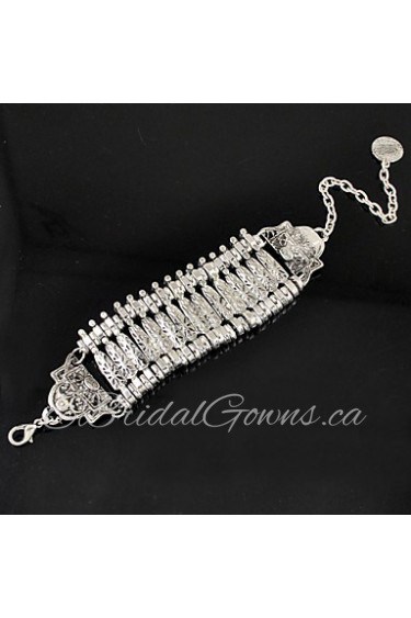 Women's Chain Bracelet Alloy Non Stone