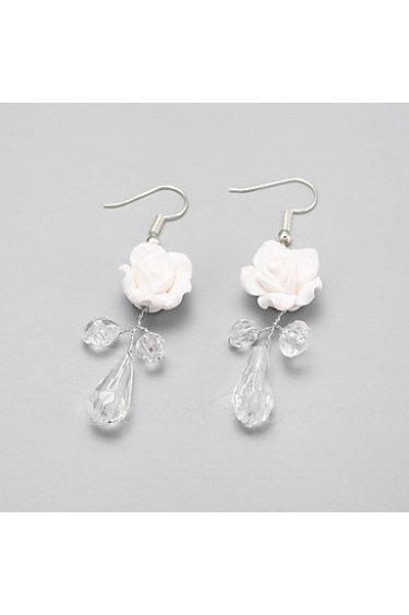 Drop Earrings Women's Alloy Earring Crystal