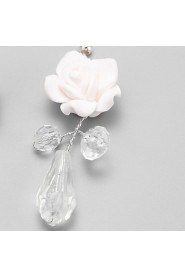 Drop Earrings Women's Alloy Earring Crystal