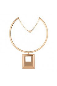 Women's Alloy Necklace Daily Non Stone61161058