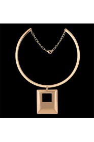 Women's Alloy Necklace Daily Non Stone61161058