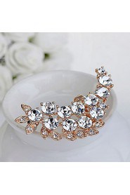 Full Crystal Ear Cuff for Layd Party(1 PC)