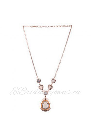 Women's Alloy Necklace Daily Acrylic