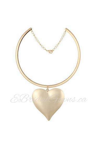 Women's Alloy Necklace Daily Non Stone