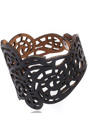 Fashion Personality Hollow Out Pattern Leather Bracelets