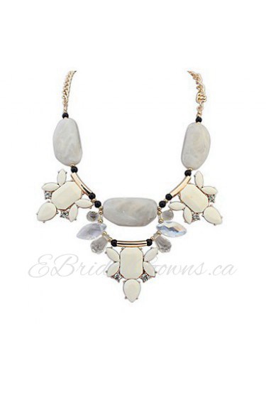 Elegant Atmosphere Stone Necklace Elegant Accessories