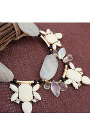 Elegant Atmosphere Stone Necklace Elegant Accessories