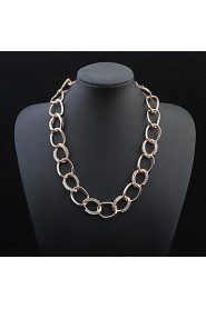 Stylish Atmosphere Chain Necklace Big Diamond