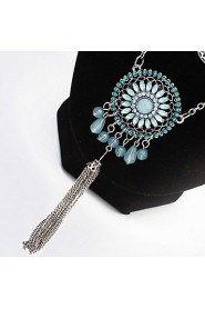 Retro Sunflowers Multi-Layer Necklace