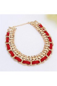 Fashion Wild Short Paragraph Clavicle Chain Weave Of Interlocking Diamond Necklace Ms.