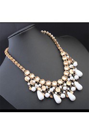 Fashion Circle Drops Necklace