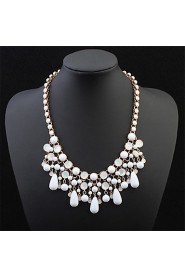 Fashion Circle Drops Necklace