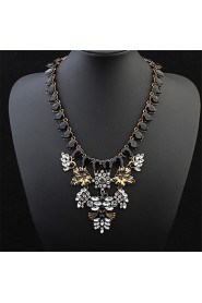 Fashion Personality Droplets Leaves Delicate Necklace