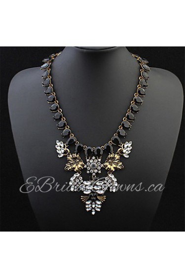 Fashion Personality Droplets Leaves Delicate Necklace