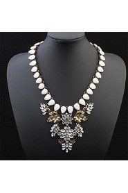 Fashion Personality Droplets Leaves Delicate Necklace