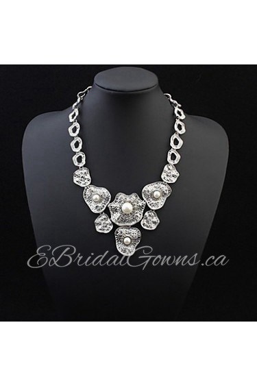 Funny Mushroom Cloud Fashion Pearl Necklace