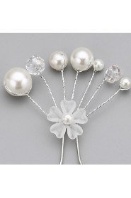Imitation Pearls Wedding/Special Occasion Hairpins (Set of 3)