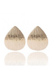 Fashion Personality Punk Vintage Heart-shaped Sequins Earrings