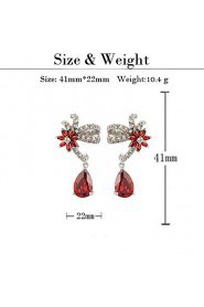 Drop Earrings Couples'/Kid's/Women's Cubic Zirconia Earring Cubic Zirconia