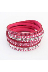 European Style Fashion Wild Long Leather Bracelet(More Colors)