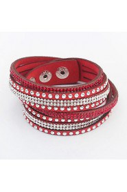 European Style Fashion Wild Long Leather Bracelet(More Colors)