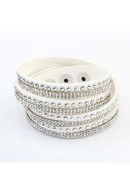 European Style Fashion Wild Long Leather Bracelet(More Colors)