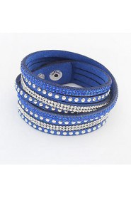 European Style Fashion Wild Long Leather Bracelet(More Colors)