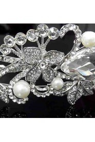 Women's Rhinestone/Alloy/Imitation Pearl Headpiece - Wedding Headbands 1 Piece