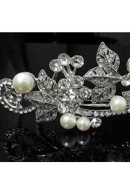 Women's Rhinestone/Alloy/Imitation Pearl Headpiece - Wedding Headbands 1 Piece