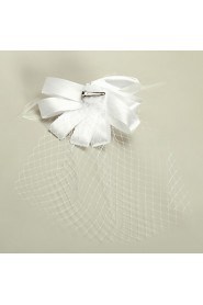 Women's Tulle Headpiece-Wedding / Special Occasion Fascinators Clear Irregular