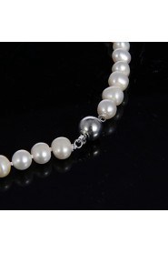 Jewelry Set Women's Birthday / Gift / Party / Special Occasion Jewelry Sets Pearl Necklaces / Bracelets / Earrings As the Picture