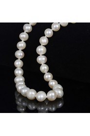 Jewelry Set Women's Birthday / Gift / Party / Special Occasion Jewelry Sets Pearl Necklaces / Bracelets / Earrings As the Picture