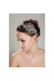 Women's Rhinestone / Crystal Headpiece-Wedding / Special Occasion / Outdoor Headbands Round