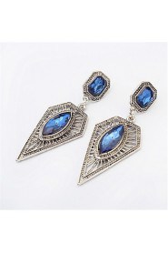 Fashion Square Hollow Triangle Earrings Jewels