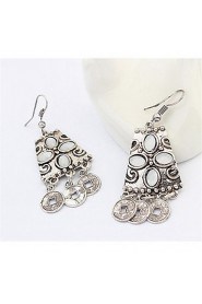 Retro Earrings Jewels Chinese Coins