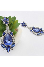 Fashion Flash Diamond Droplets Earrings Jewelry Street Beat Up People