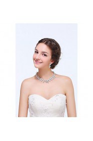 Jewelry Set Women's Anniversary / Wedding / Engagement / Birthday / Gift / Party / Daily / Special Occasion Jewelry Sets Silver / Alloy