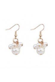 Drop Earrings Women's Imitation Pearl / Alloy Earring Imitation Pearl