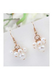 Drop Earrings Women's Imitation Pearl / Alloy Earring Imitation Pearl