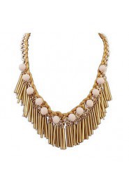 Stylish And Elegant Street Shooting Wild Tassel Necklace Jewelry