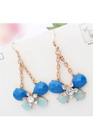 Stylish And Elegant Butterfly Pendant Earrings