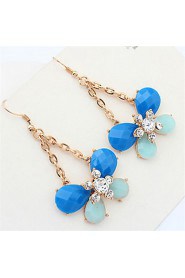 Stylish And Elegant Butterfly Pendant Earrings