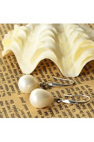 Drop Earrings Women's Pearl Earring Pearl