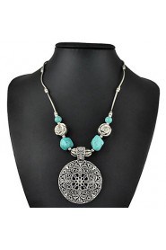 Women's Alloy Necklace Party/Daily Turquoise