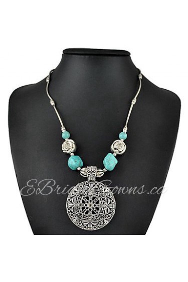 Women's Alloy Necklace Party/Daily Turquoise